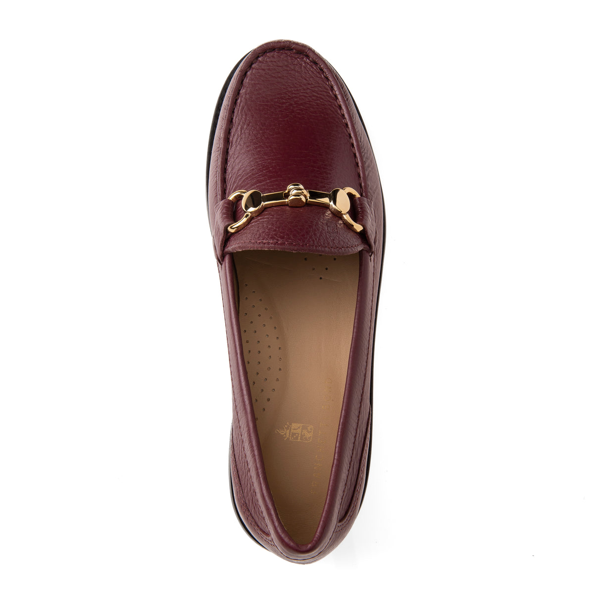 Gucci hot sale burgundy loafers