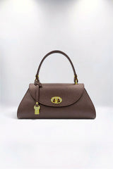 Maggie Italian Leather Rich Chocolate