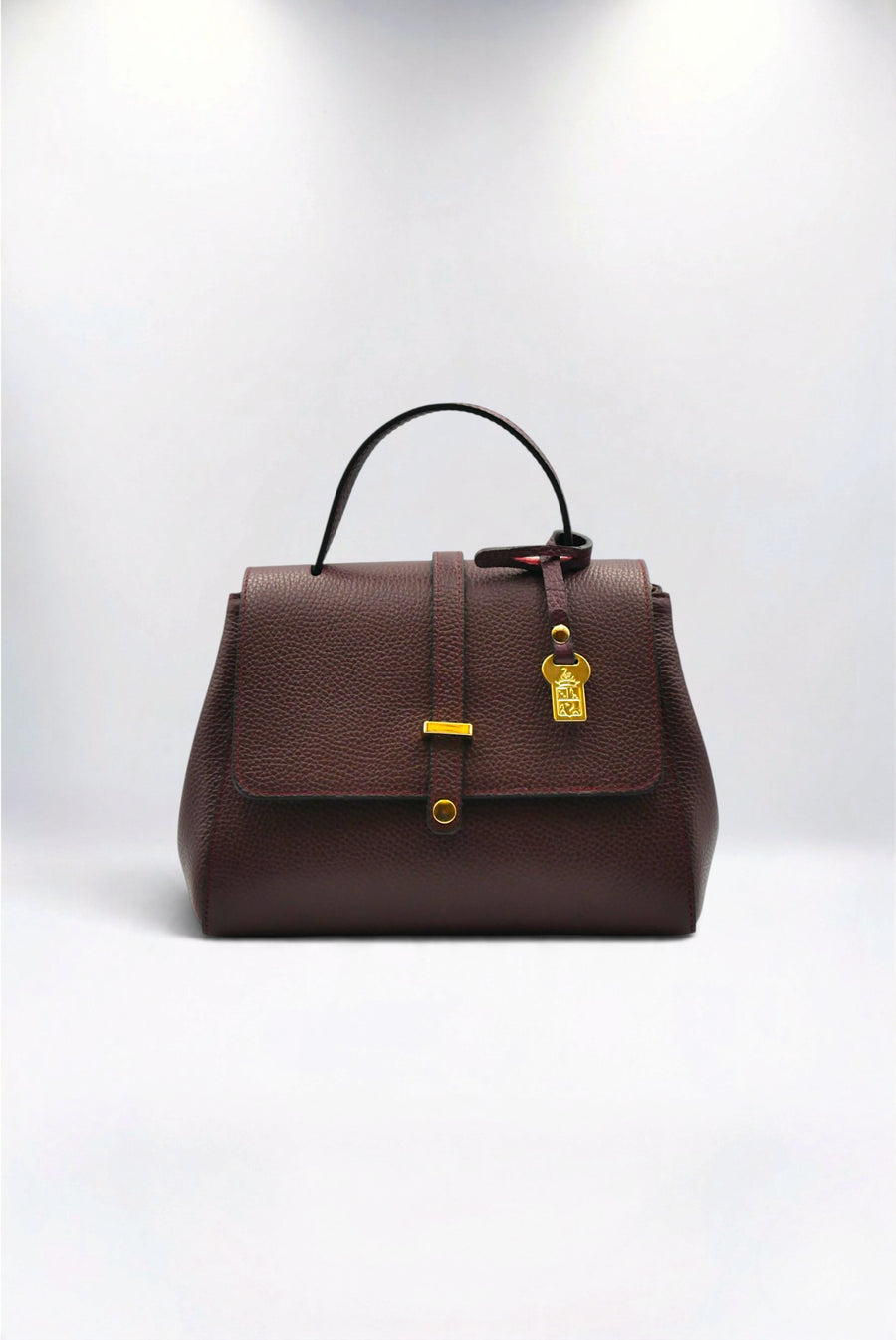 Liza Italian Leather Beautiful Burgundy