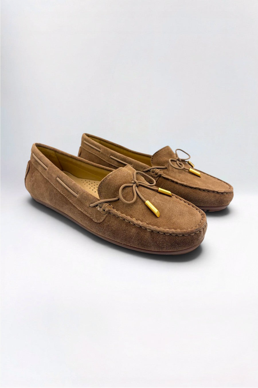 Elodie Timeless Taupe Suede