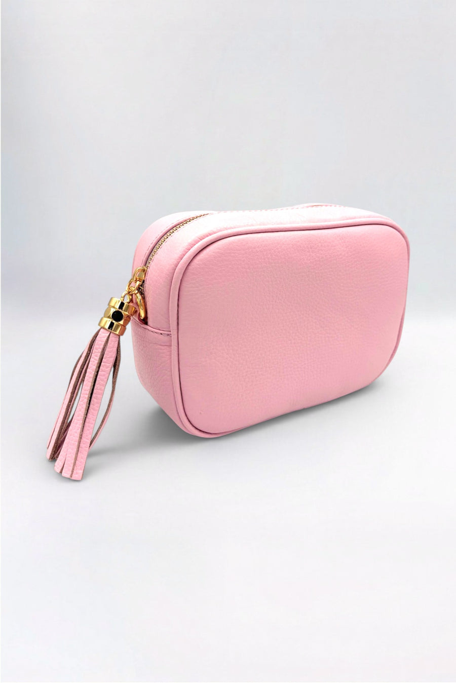 Caz Italian Leather Bubblegum Pink