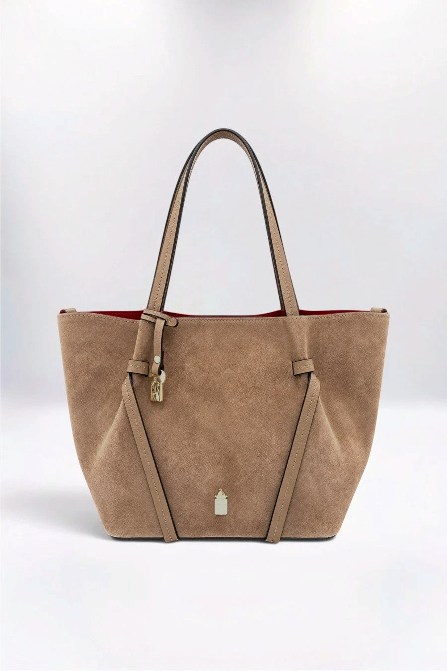 Simona Italian Suede Winter Taupe