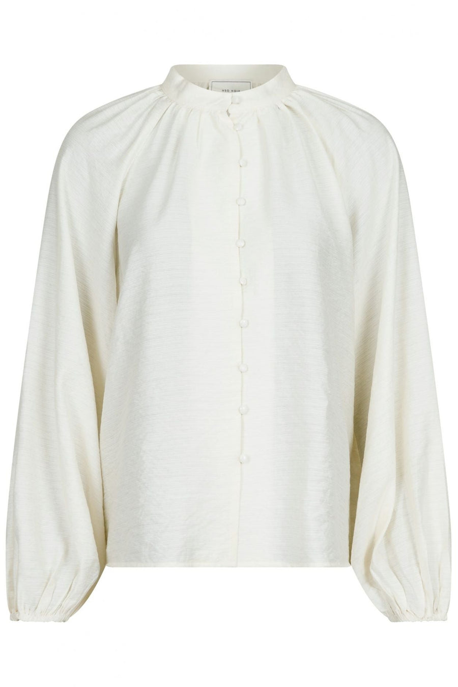 Camille Cream Satin Blouse