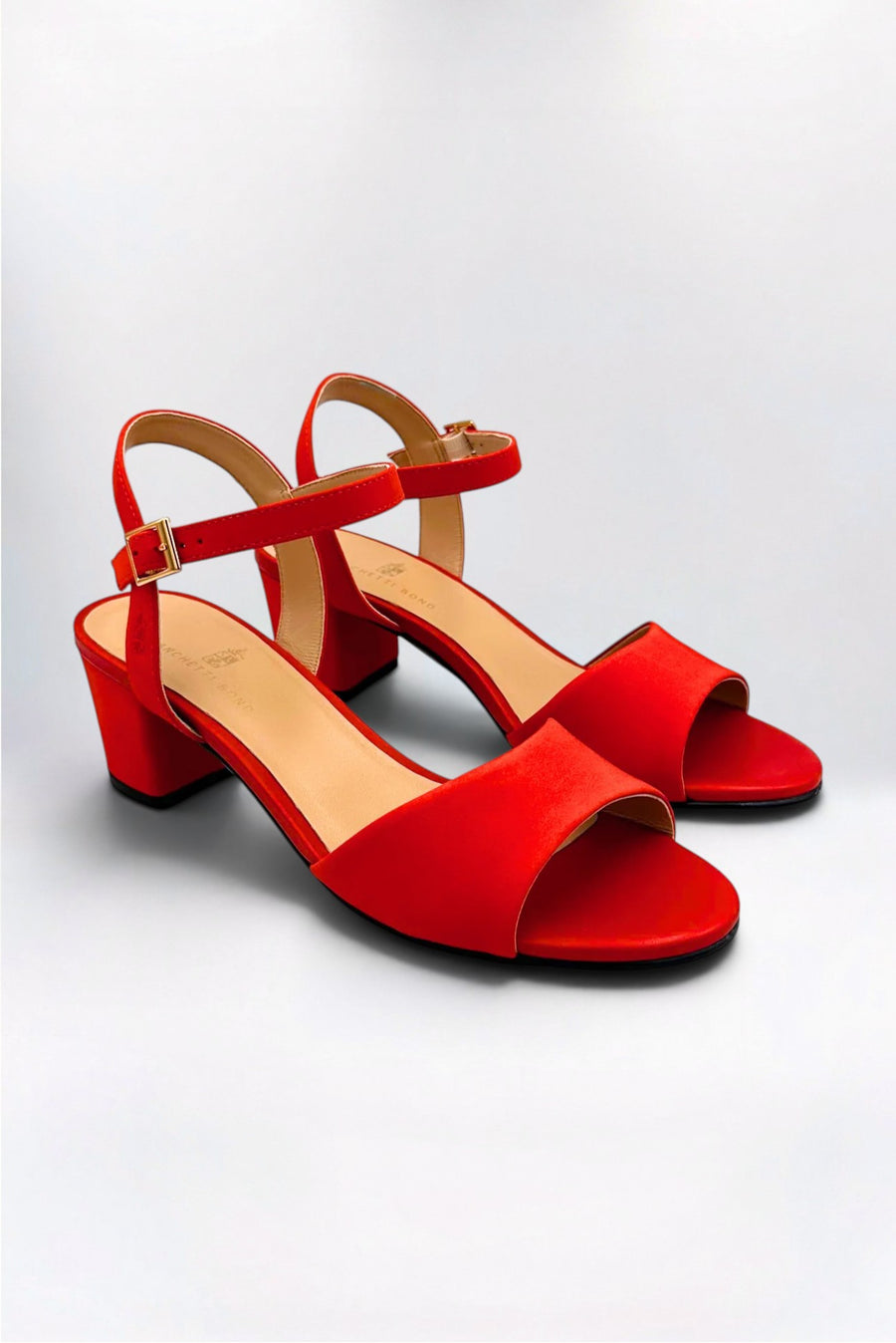 Ingrid Suede Hot Coral