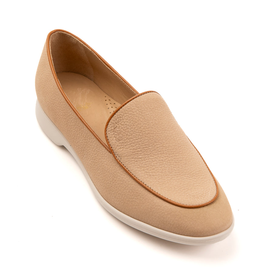Estelle Sand Nubuck Loafer