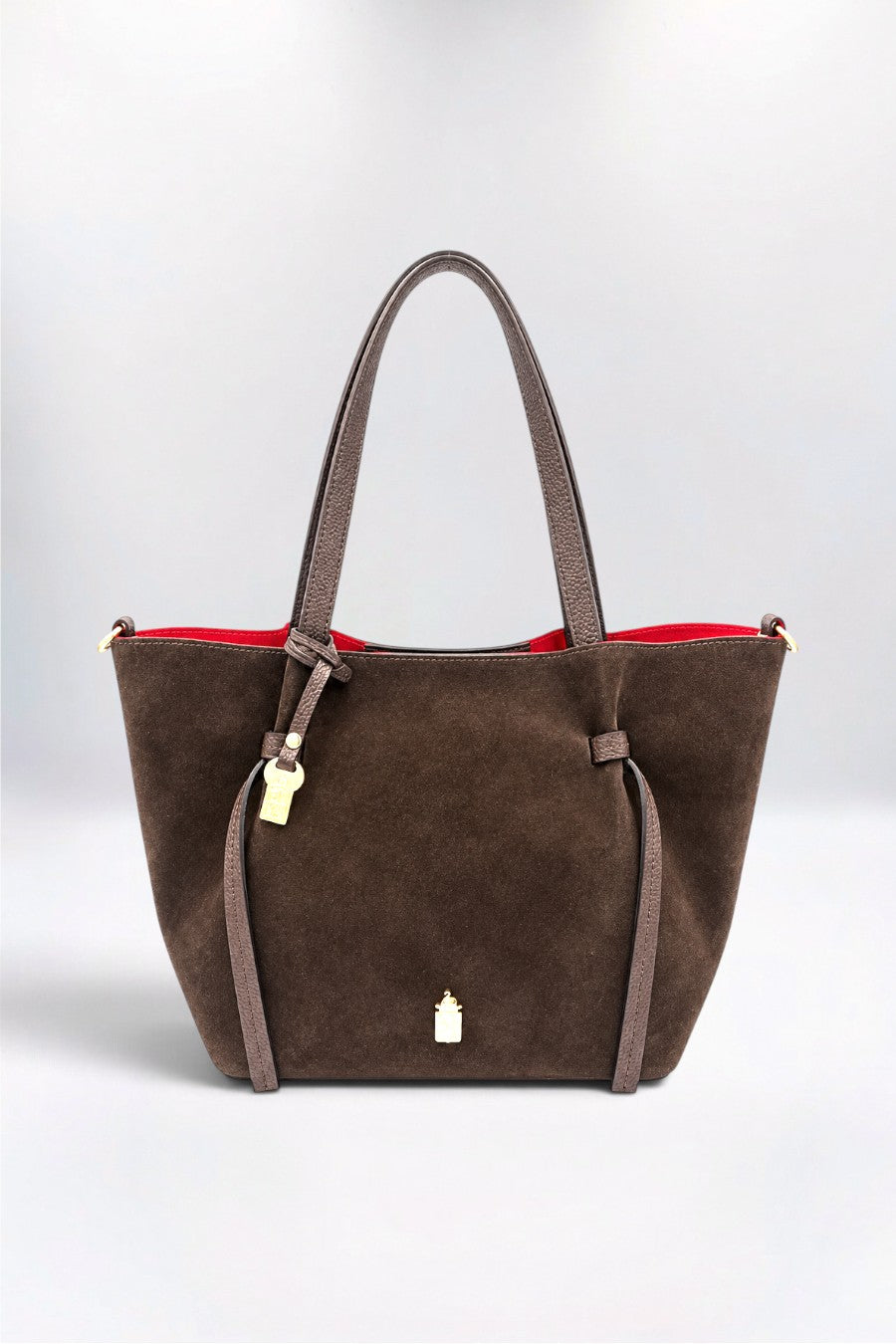 Simona Italian Suede Rich Chocolate