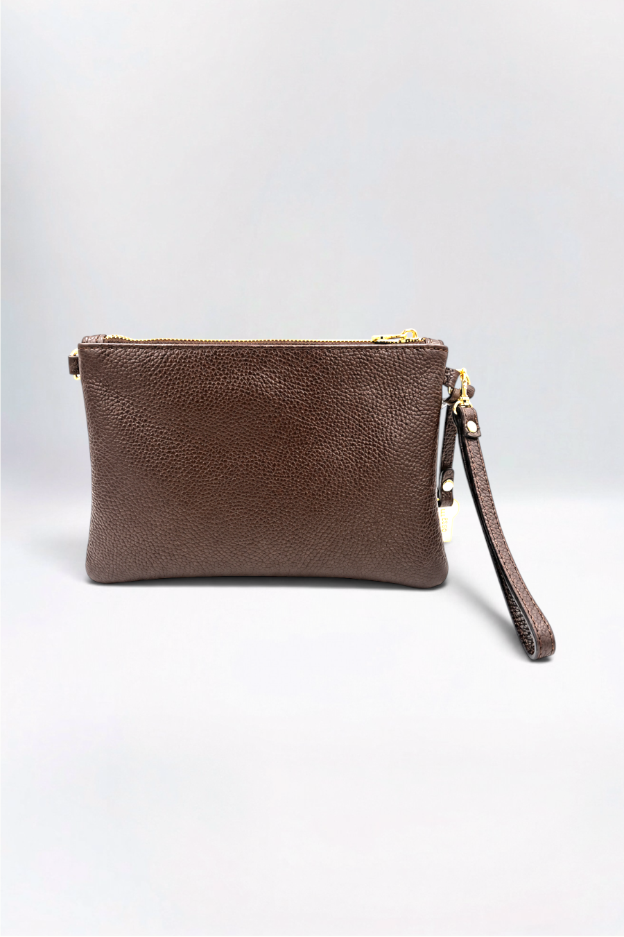 Priya Italian Leather Rich Chocolate