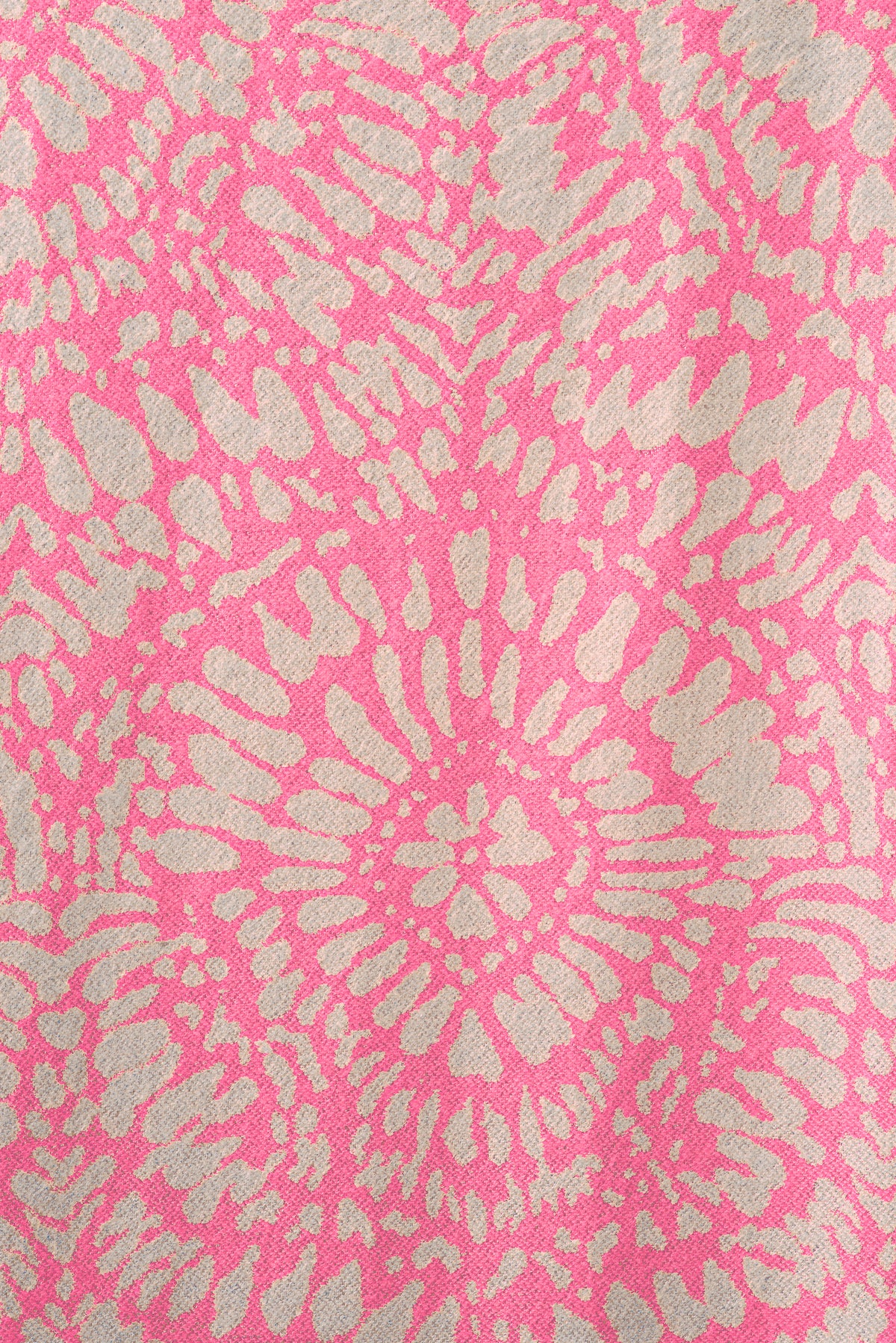 Cristina Fuchsia & Beige Batik Shawl