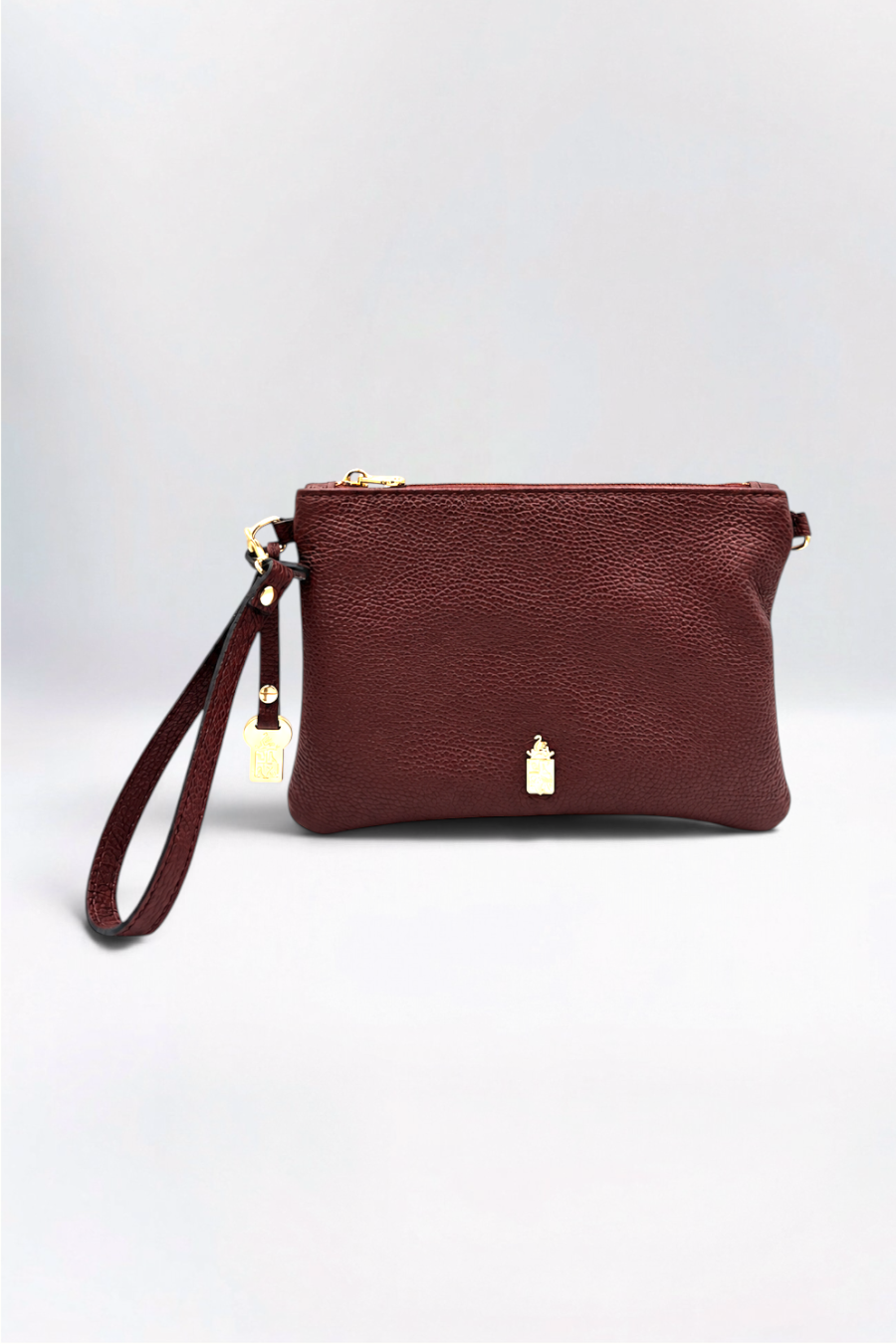 Priya Italian Leather Beautiful Burgundy