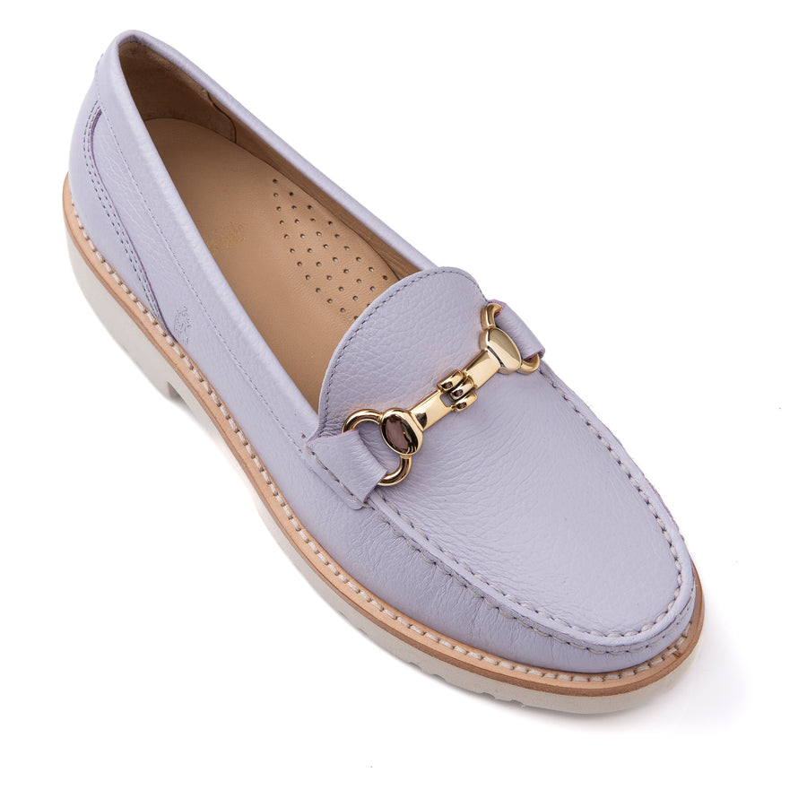 Ella Baby Blue Chunky Sole Loafer