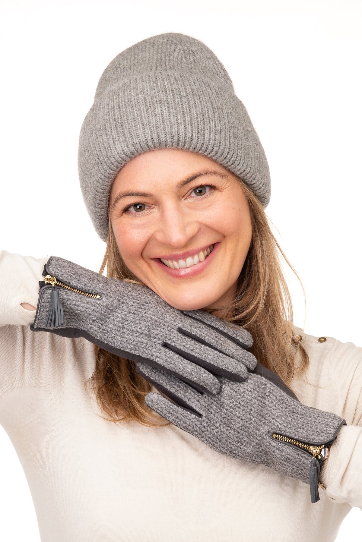Graziella Grey Beanie