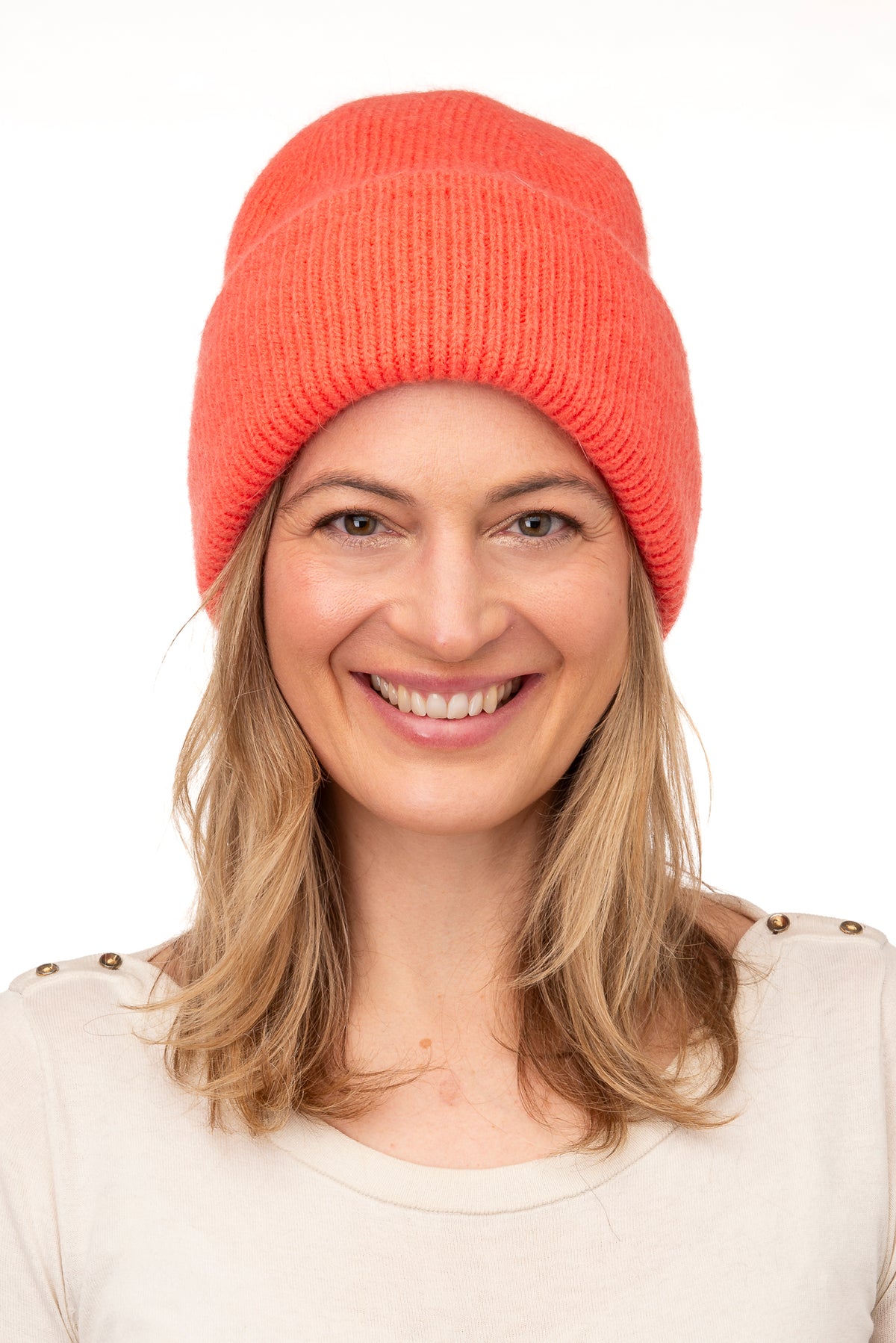 Graziella Orange Beanie