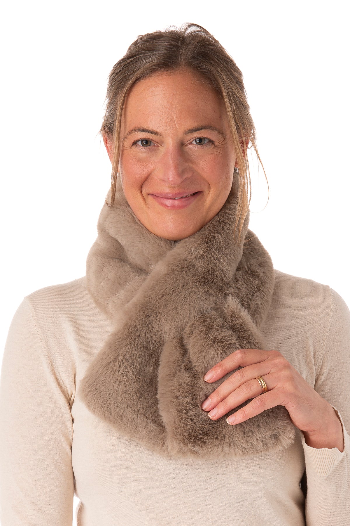 Fiori Mocha Tippet