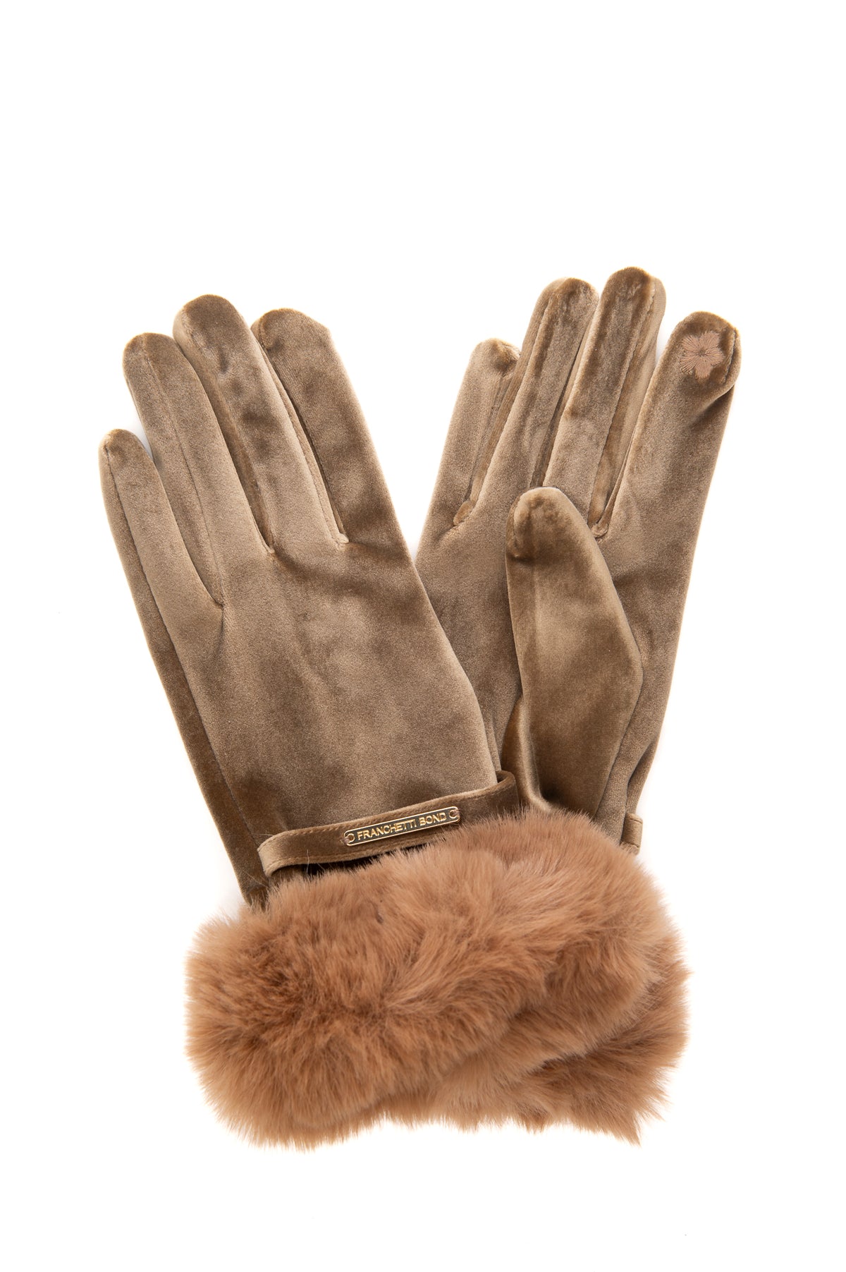 Leila Mocha Velvet Glove