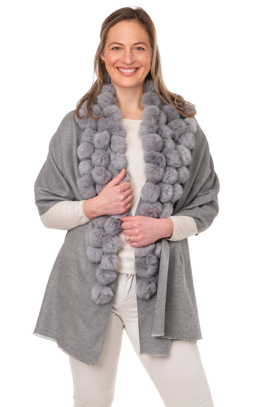 Ginerva Stormy Grey Wrap