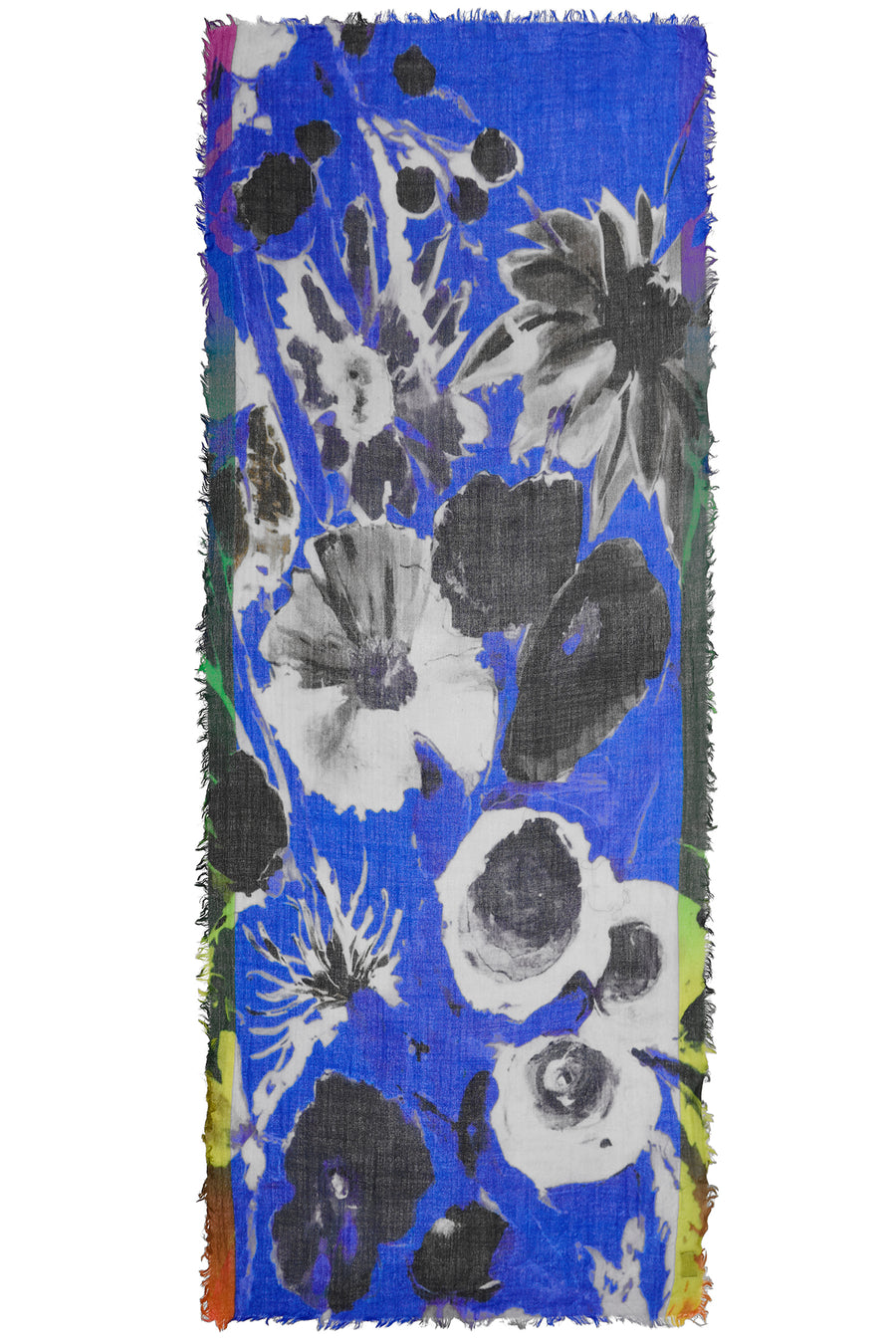 Big Flower Wool Scarf