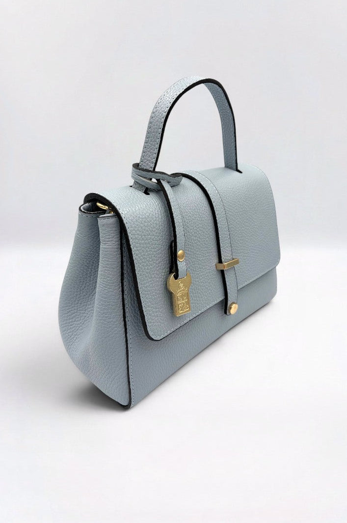 Liza Italian Leather Sky Blue