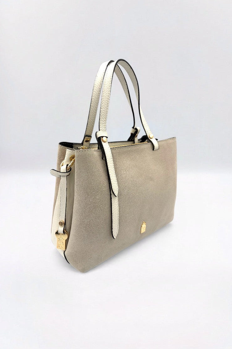 Clara  Italian Suede Classic Cream