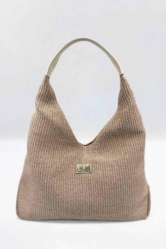 Bronte Italian Raffia Classic Beige