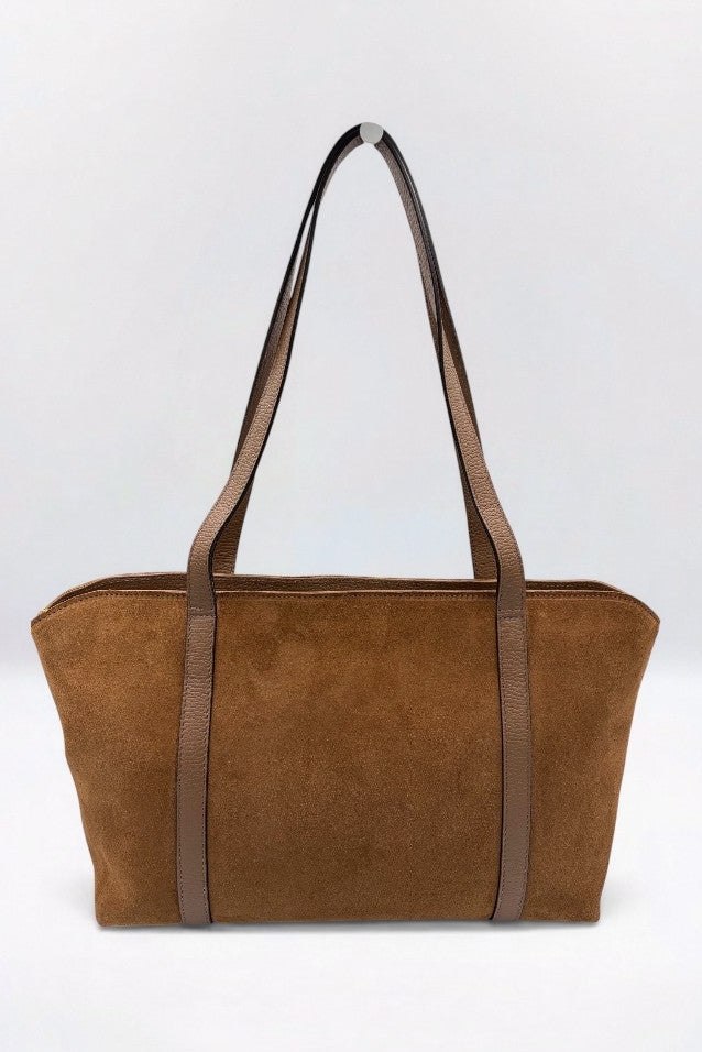 Bronwyn Italian Suede Toasted Tan