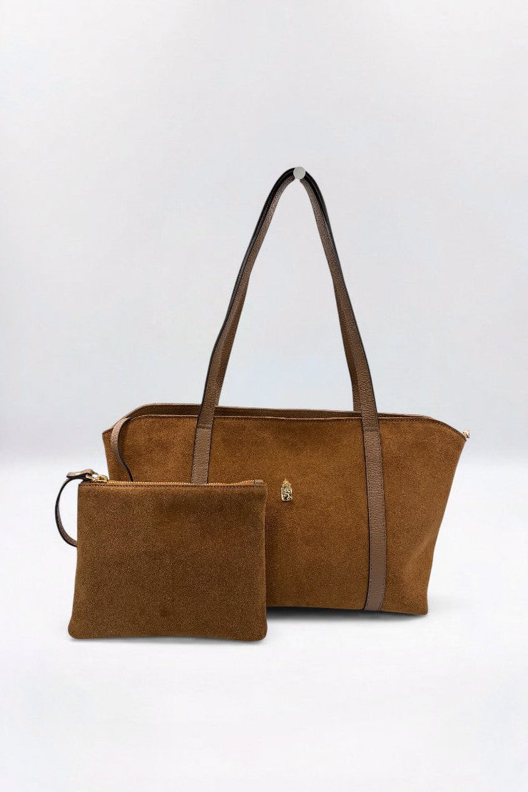 Bronwyn Italian Suede Toasted Tan