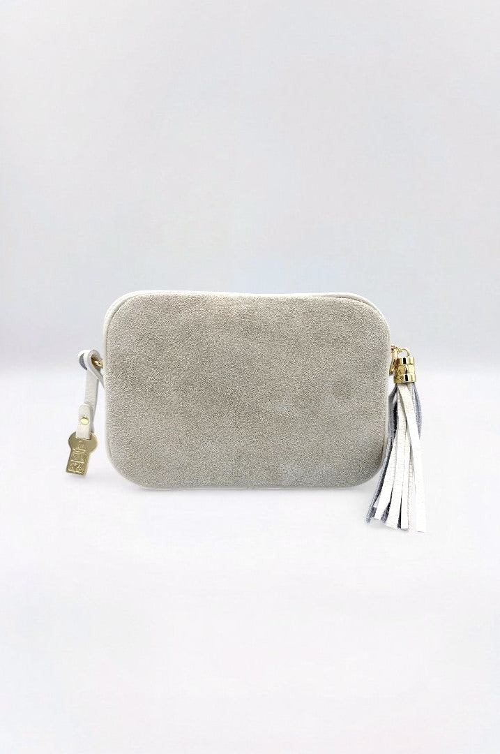 Caz  Italian Leather & Suede Classic Cream