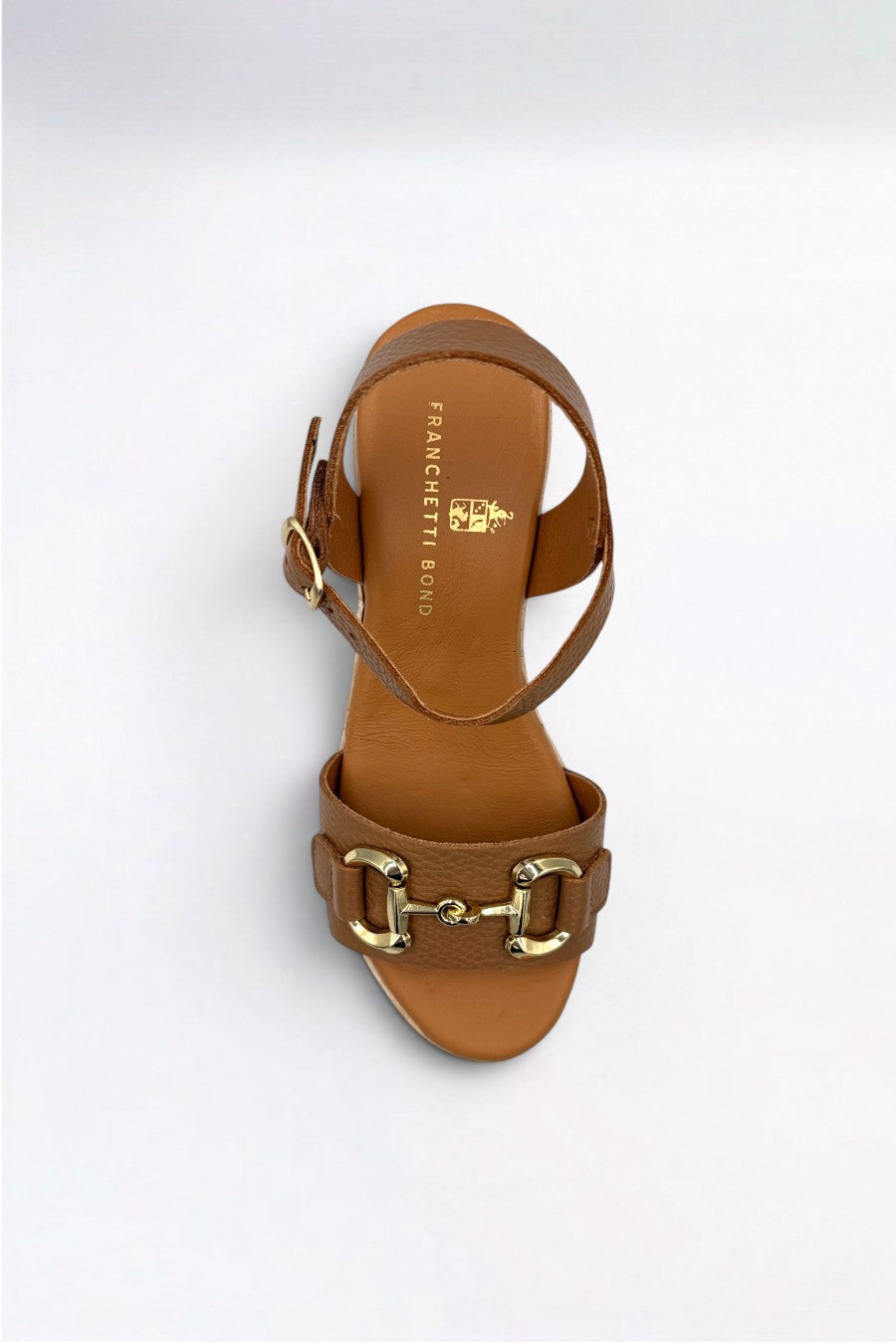 Charlie Wedge Sandal Timeless Taupe Leather