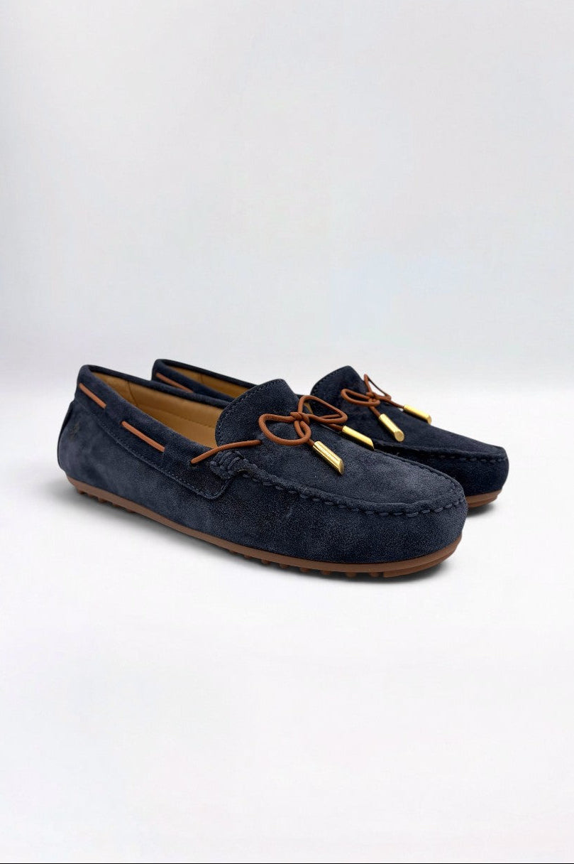 Elodie Rich Navy Suede