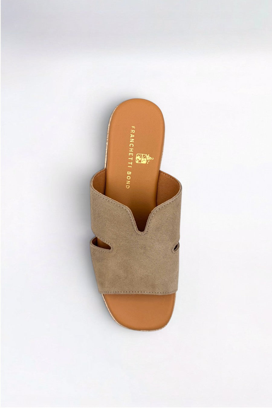 Doya Wedge Timeless Taupe Suede
