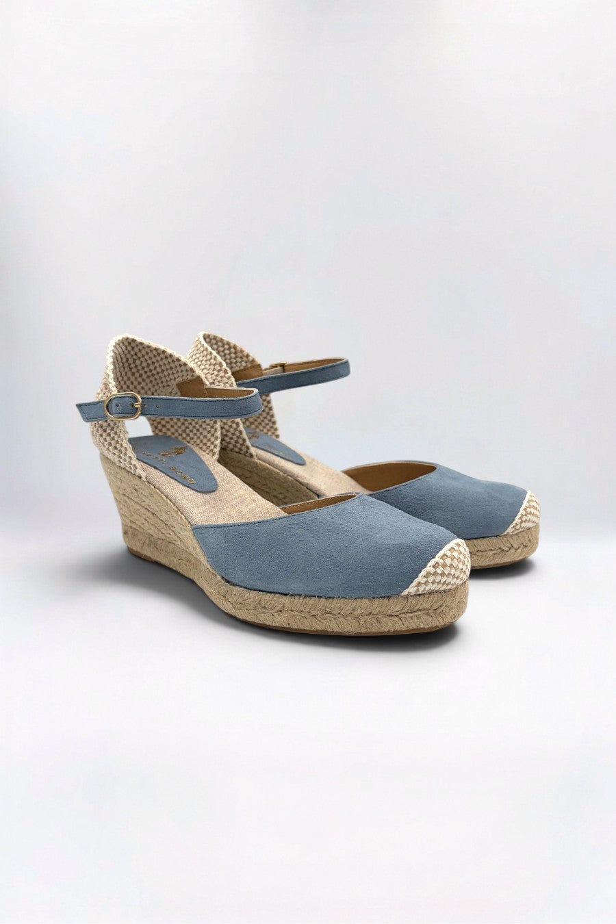 Berry Suede Sky Blue