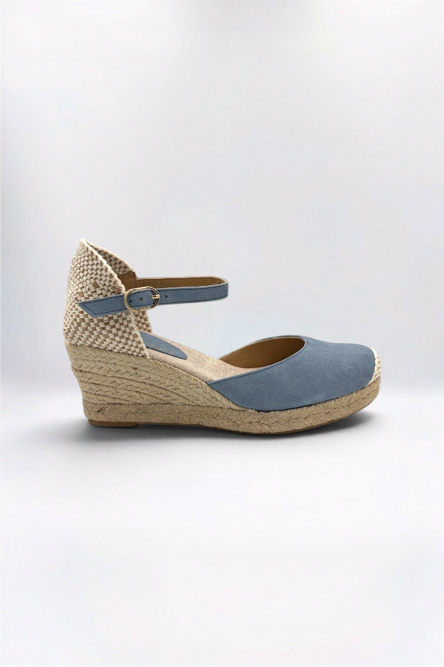 Berry Suede Sky Blue