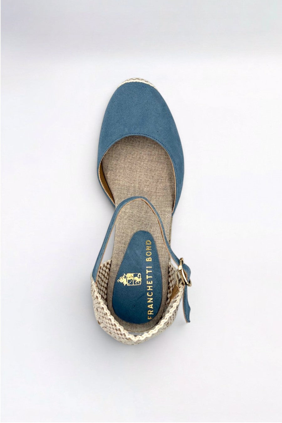 Berry Suede Sky Blue