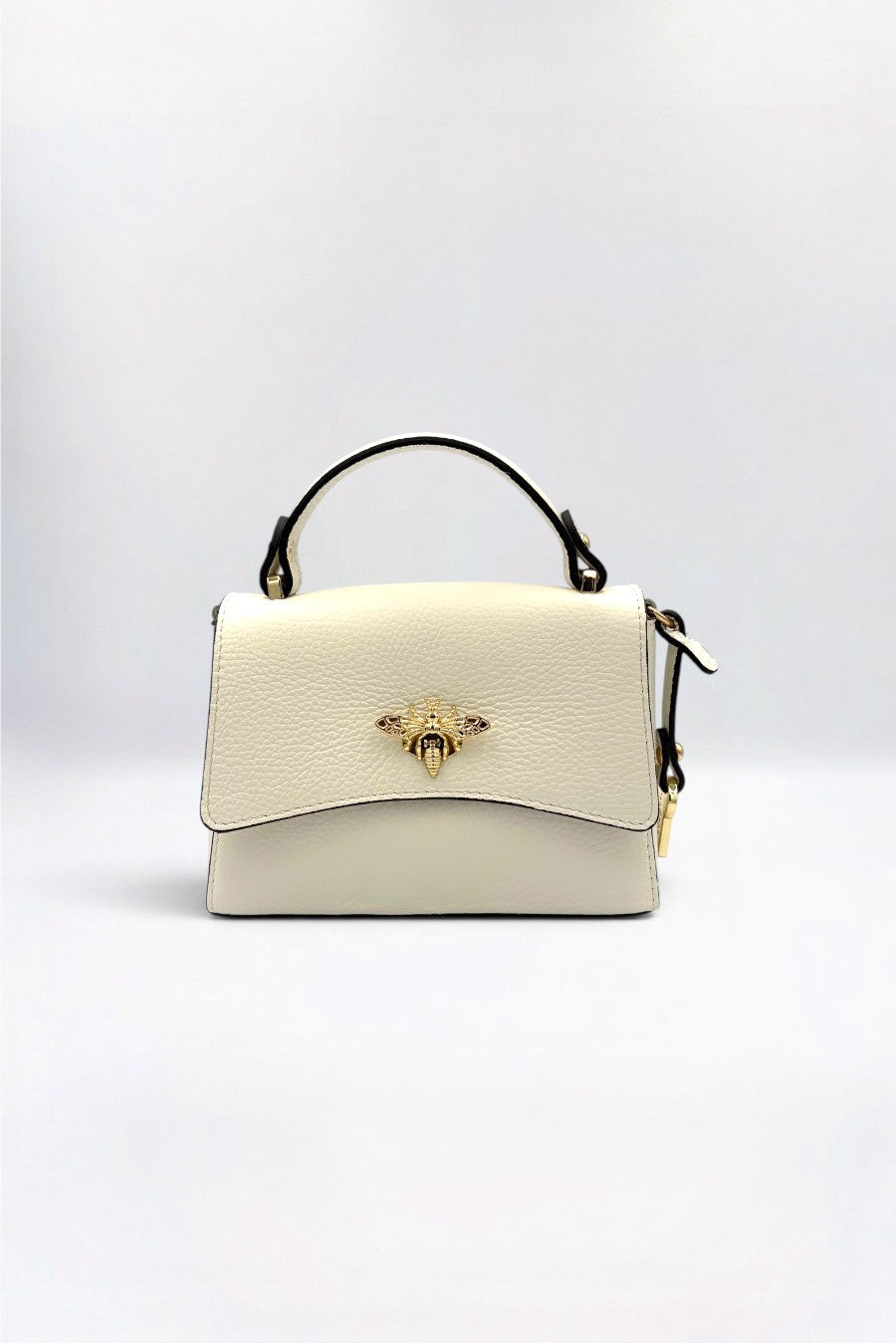 Bee Italian Leather Classic Cream
