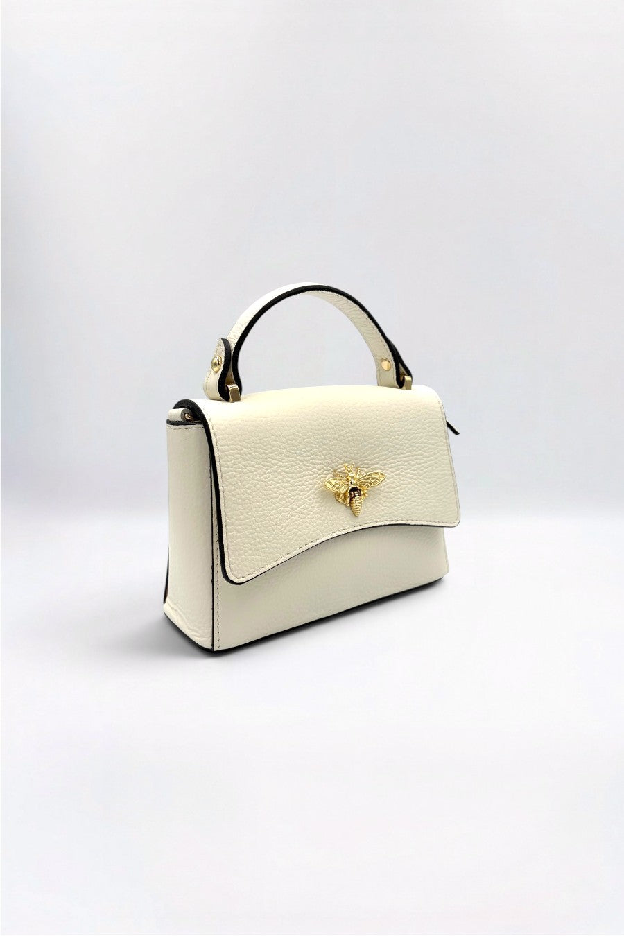 Bee Italian Leather Classic Cream