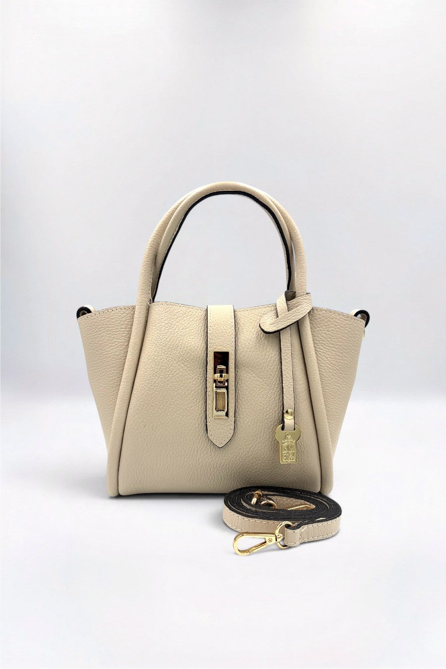 Anya Italian Leather Classic Beige