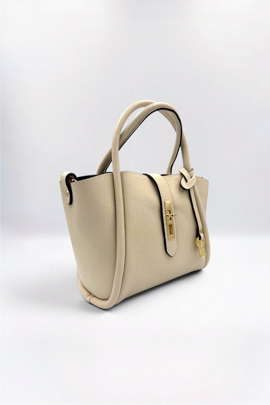 Anya Italian Leather Classic Beige