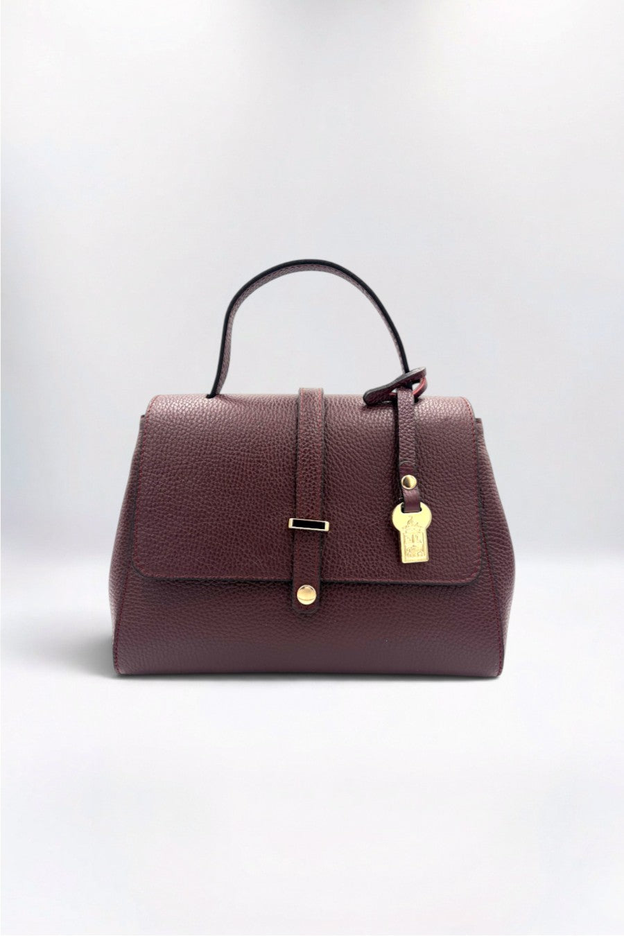 Liza Italian Leather Beautiful Burgundy