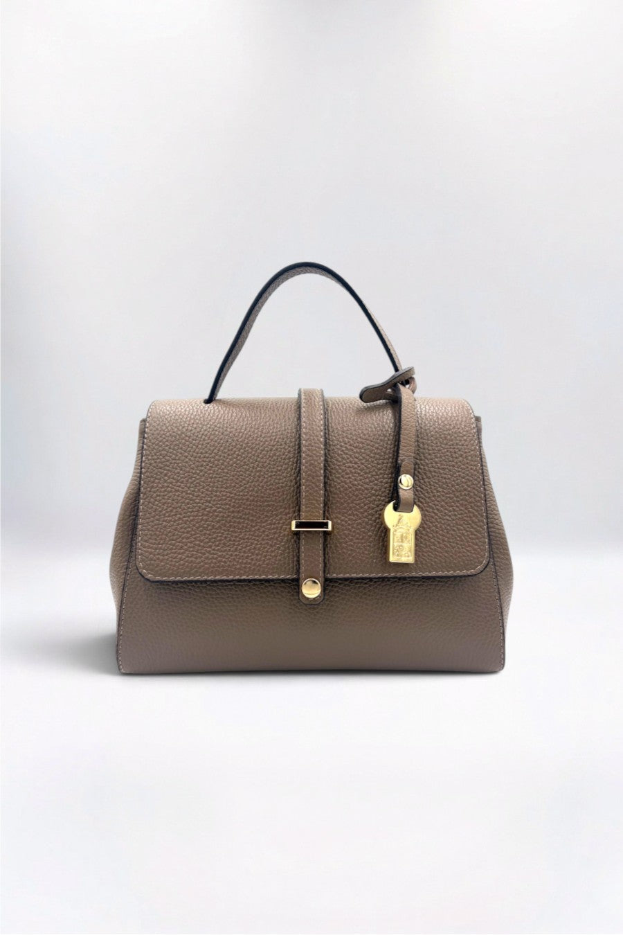 Liza Italian Leather Winter Taupe