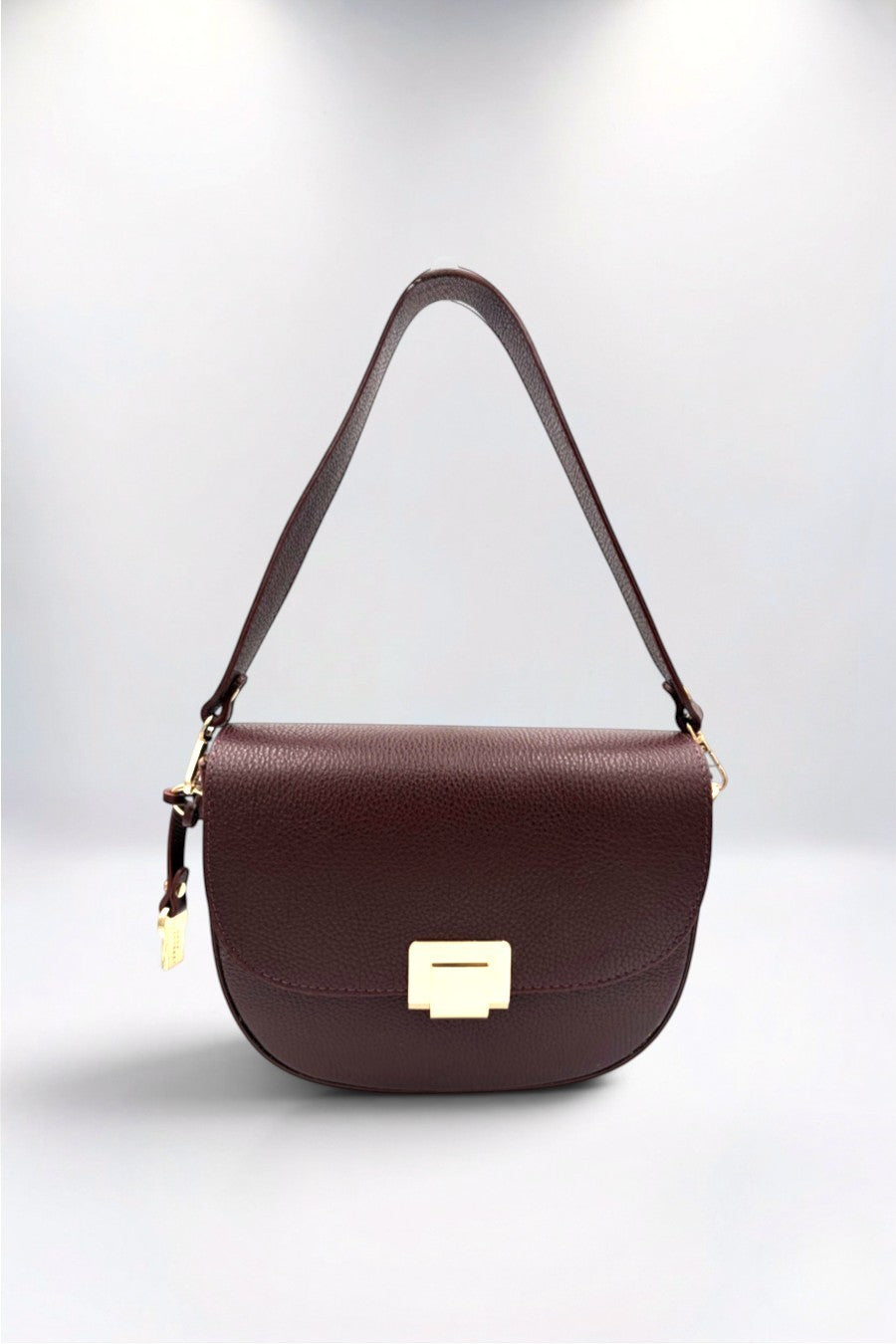 Valentina Italian Leather Beautiful Burgundy