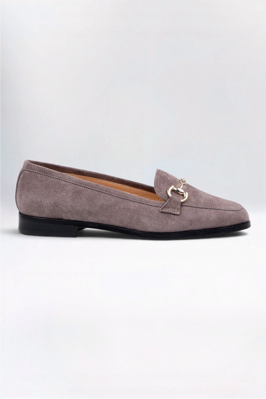 Roma Italian Suede Dark Taupe