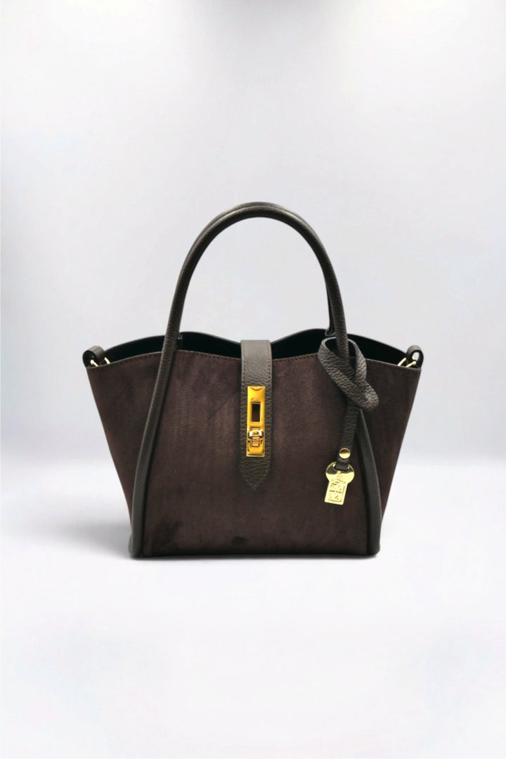 Anya Italian Suede Rich Chocolate