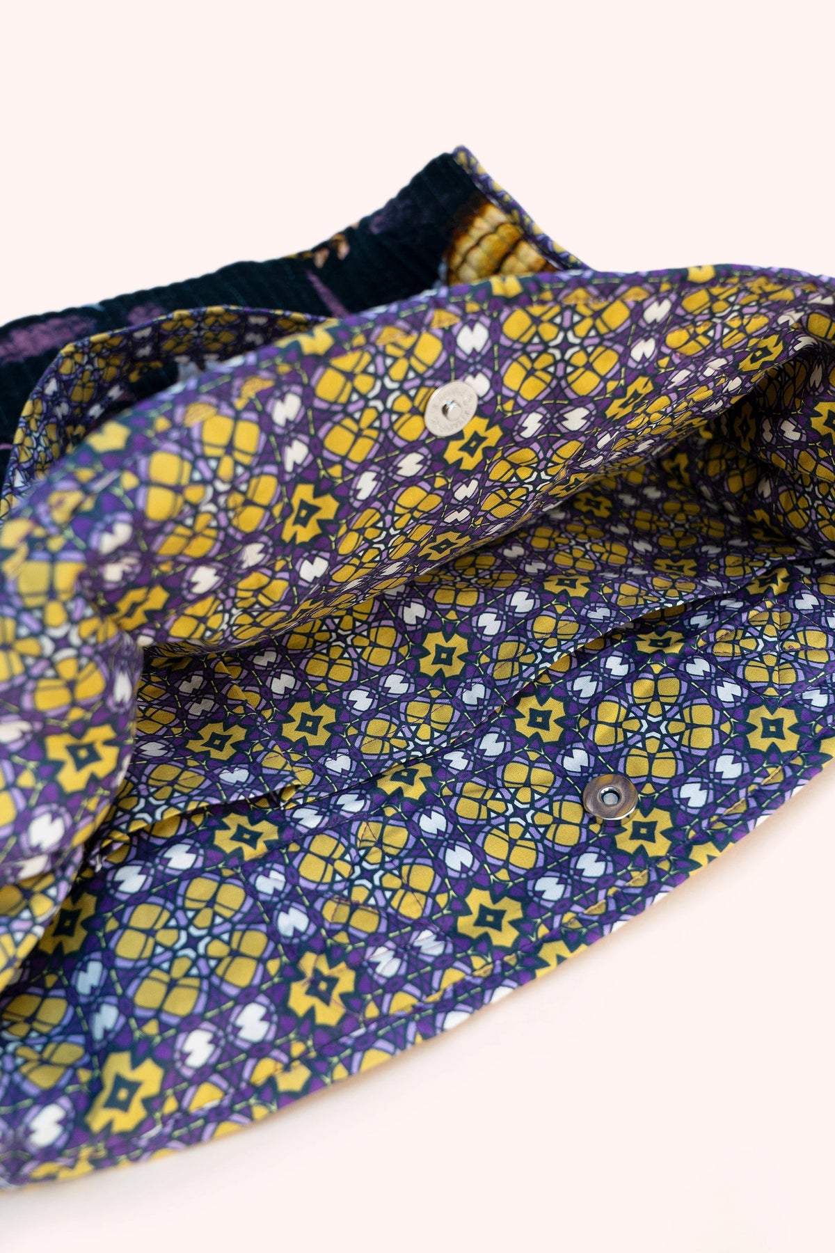 Hellebore Large Quilted Velvet Tote Bag