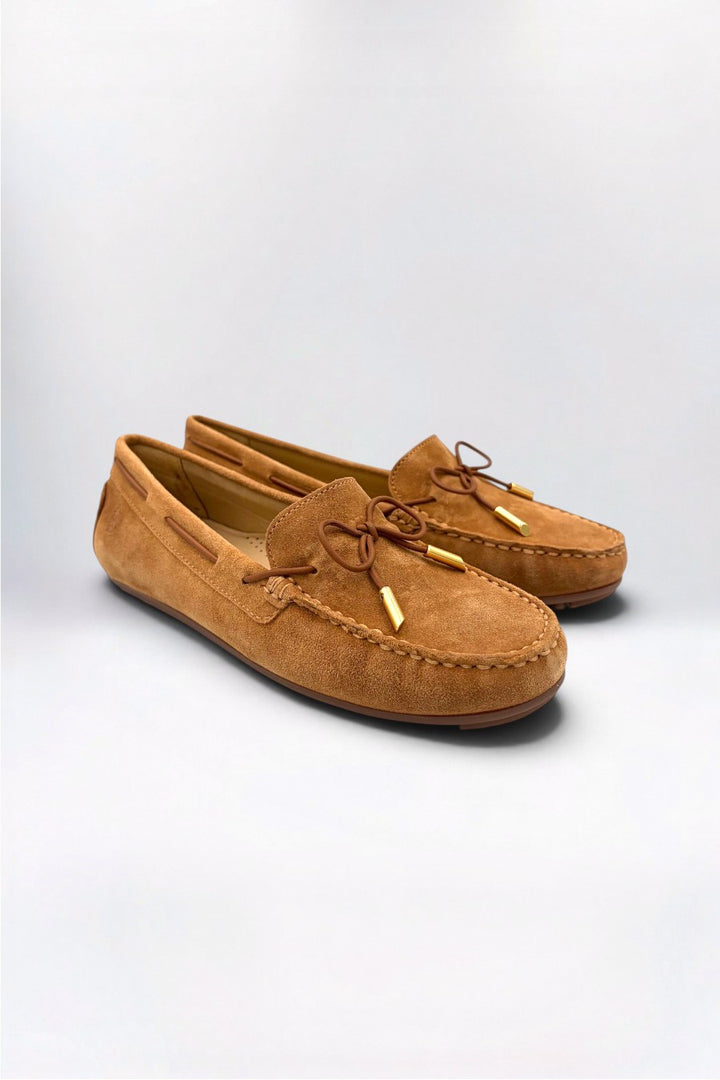 Elodie Toasted Tan Suede