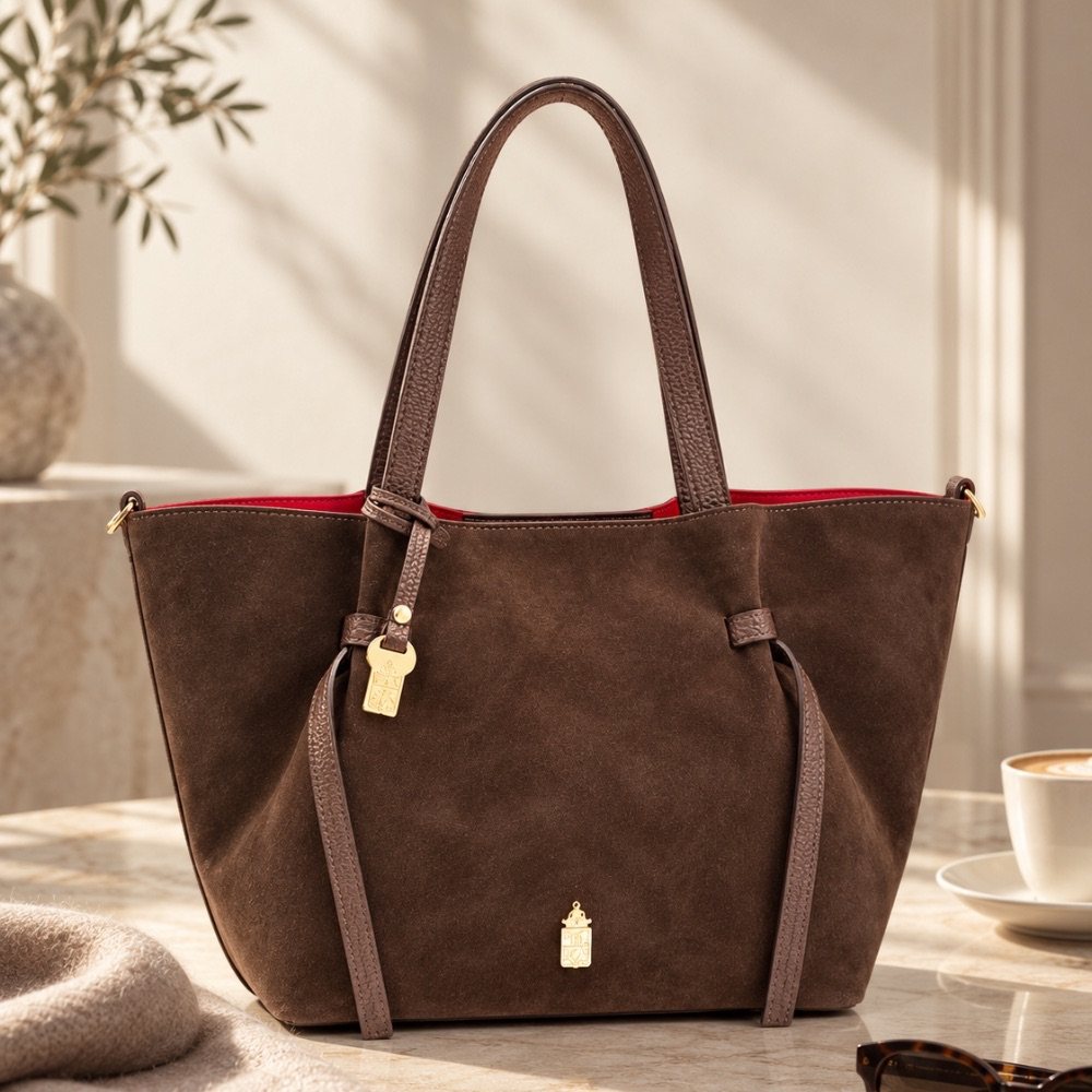 Simona in Rich Chocolate, front view