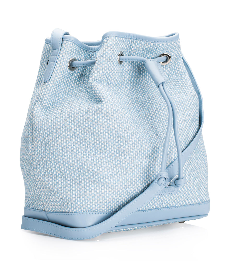 Romia Fabric/Leather Blue/White