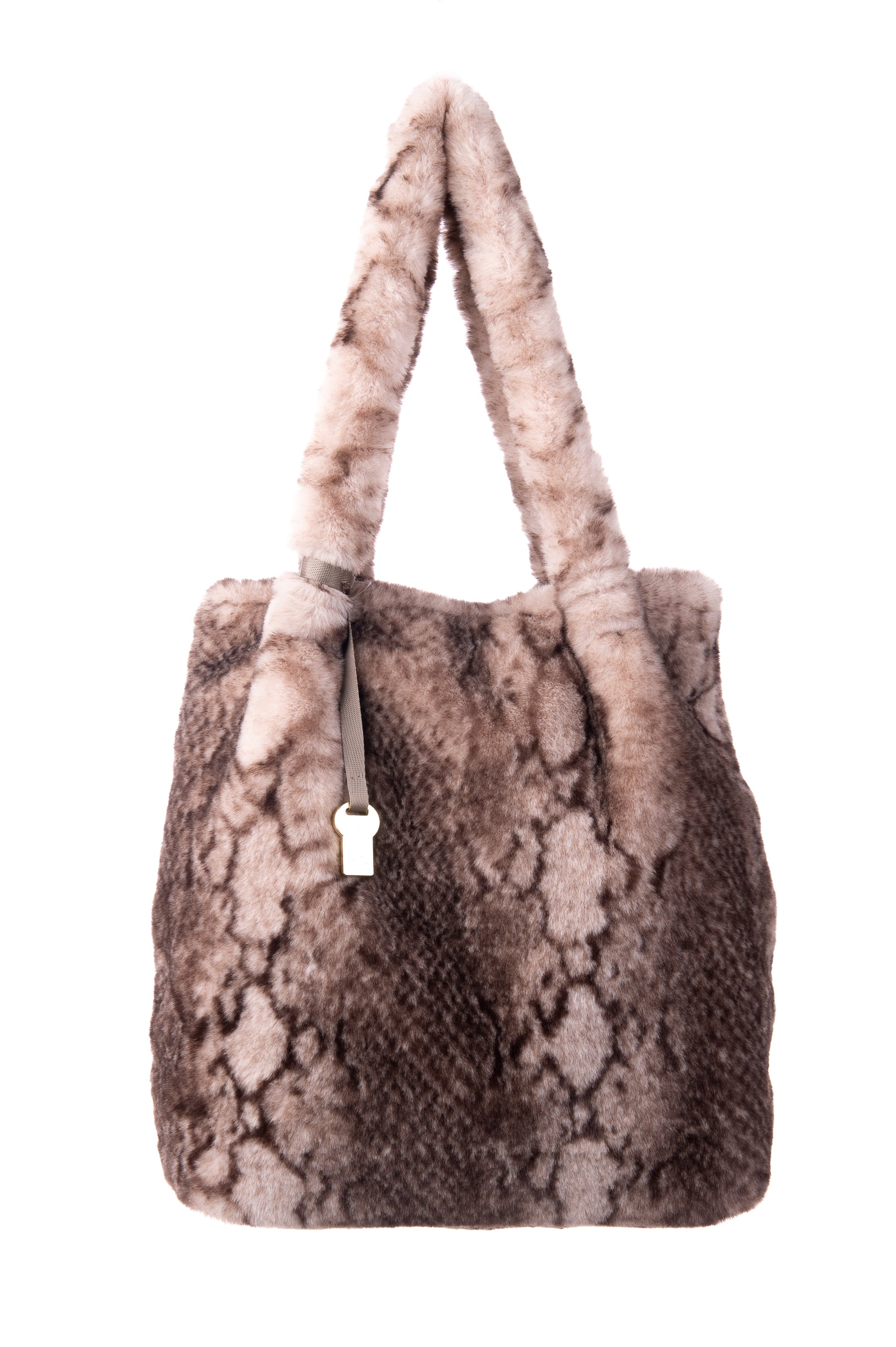 Faux hotsell fur tote